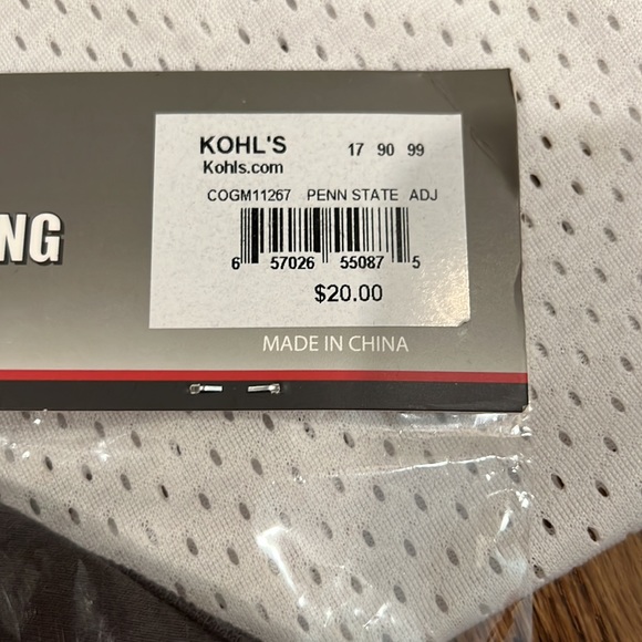 Bundle of Penn State pull string back packs, mask and neck gaiter - Picture 6 of 9